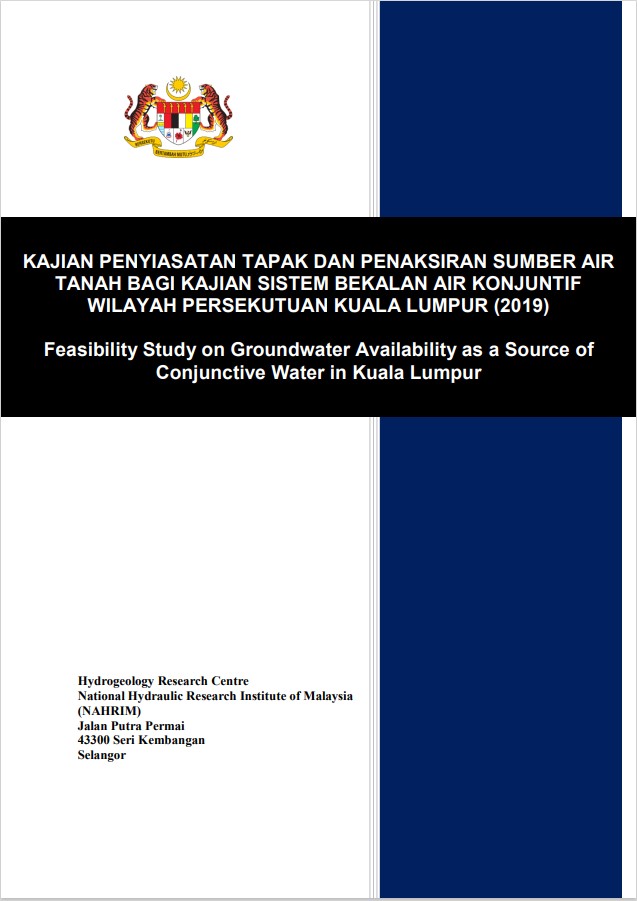 Thumbnail for KAJIAN PENYIASATAN TAPAK DAN PENAKSIRAN SUMBER AIR TANAH BAGI KAJIAN SISTEM BEKALAN AIR KONJUNTIF WILAYAH PERSEKUTUAN KUALA LUMPUR (2019)