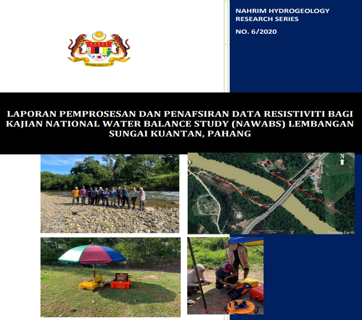 Thumbnail for PEMPROSESAN DAN PENAFSIRAN DATA RESISTIVITI BAGI  KAJIAN NATIONAL WATER BALANCE STUDY (NAWABS) LEMBANGAN  SUNGAI KUANTAN, PAHANG