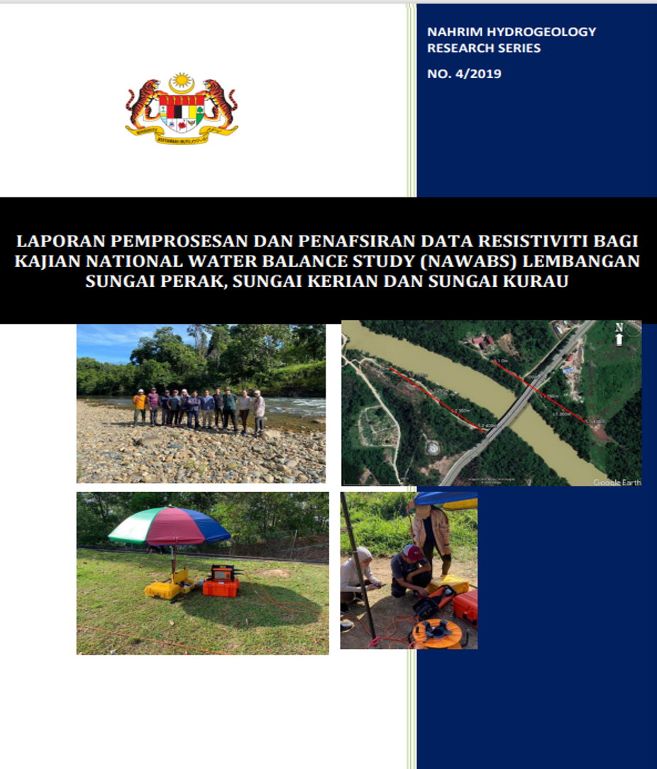 Thumbnail for PEMPROSESAN DAN PENAFSIRAN DATA RESISTIVITI BAGI KAJIAN NATIONAL WATER BALANCE STUDY (NAWABS) LEMBANGAN SUNGAI PERAK, SUNGAI KERIAN DAN SUNGAI KURAU