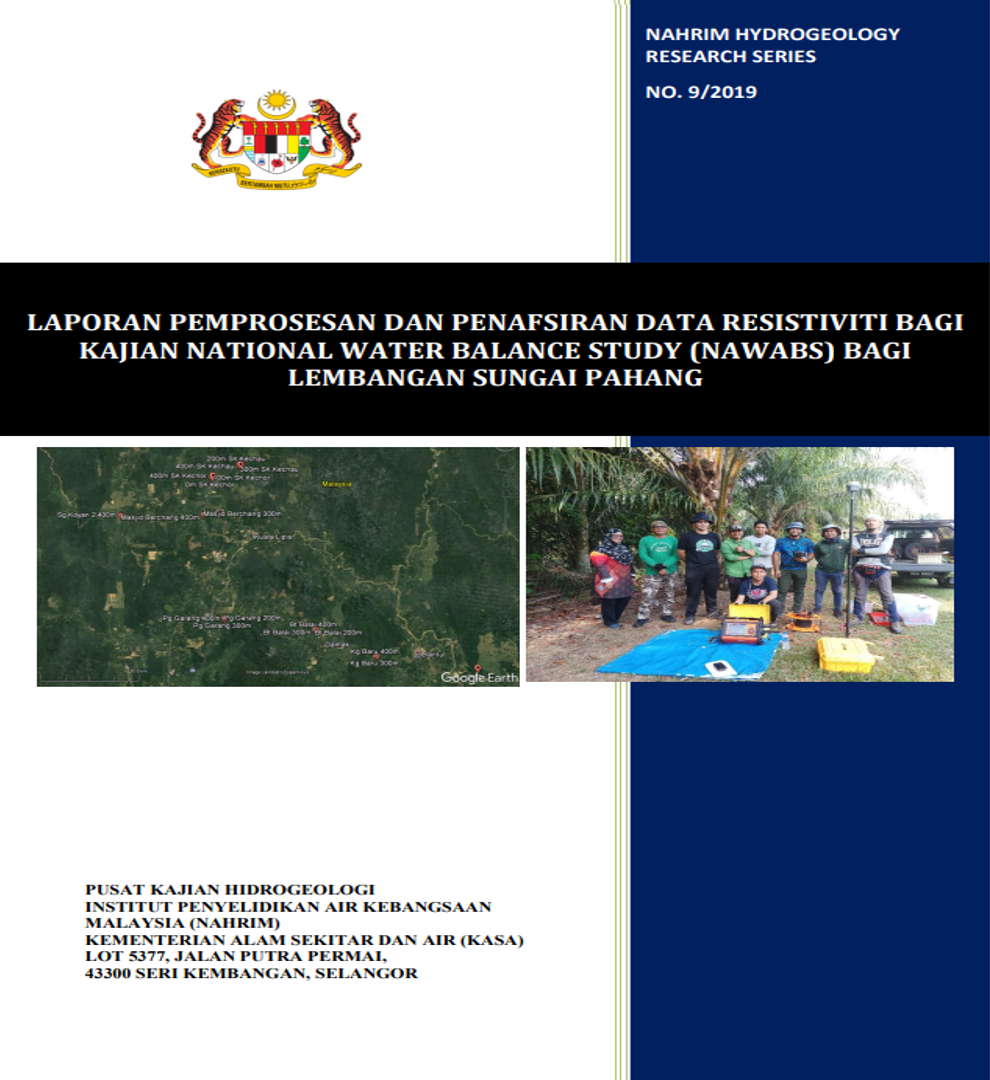 Thumbnail for PEMPROSESAN DAN PENAFSIRAN DATA RESISTIVITI BAGI KAJIAN NATIONAL WATER BALANCE STUDY (NAWABS) BAGI LEMBANGAN SUNGAI PAHANG