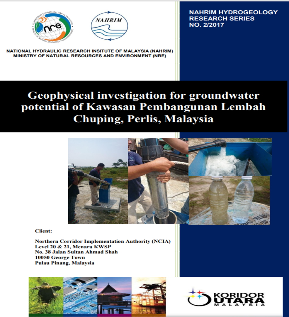 Thumbnail for Geophysical investigation for groundwater  potential of Kawasan Pembangunan Lembah  Chuping, Perlis, Malaysia