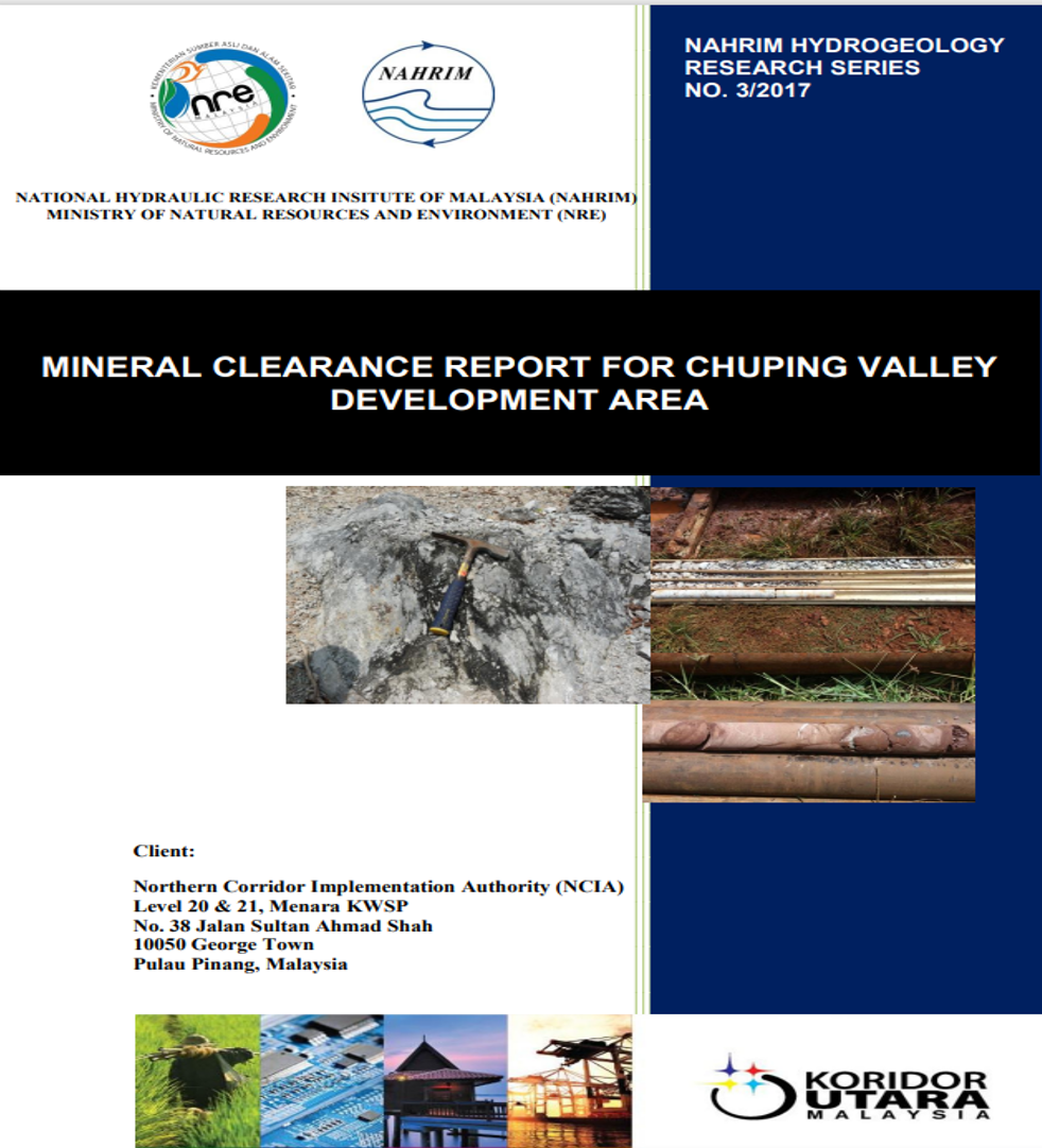 Thumbnail for MINERAL CLEARANCE REPORT FOR CHUPING VALLEY  DEVELOPMENT AREA