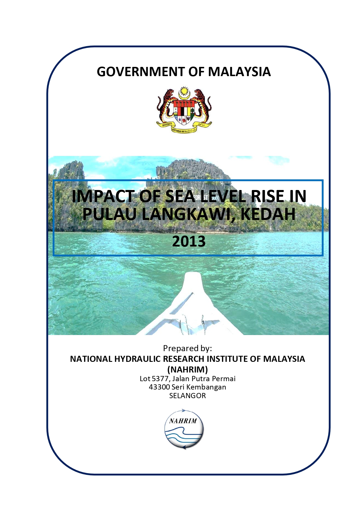 Thumbnail for IMPACT OF SEA LEVEL RISE IN PULAU LANGKAWI, KEDAH 