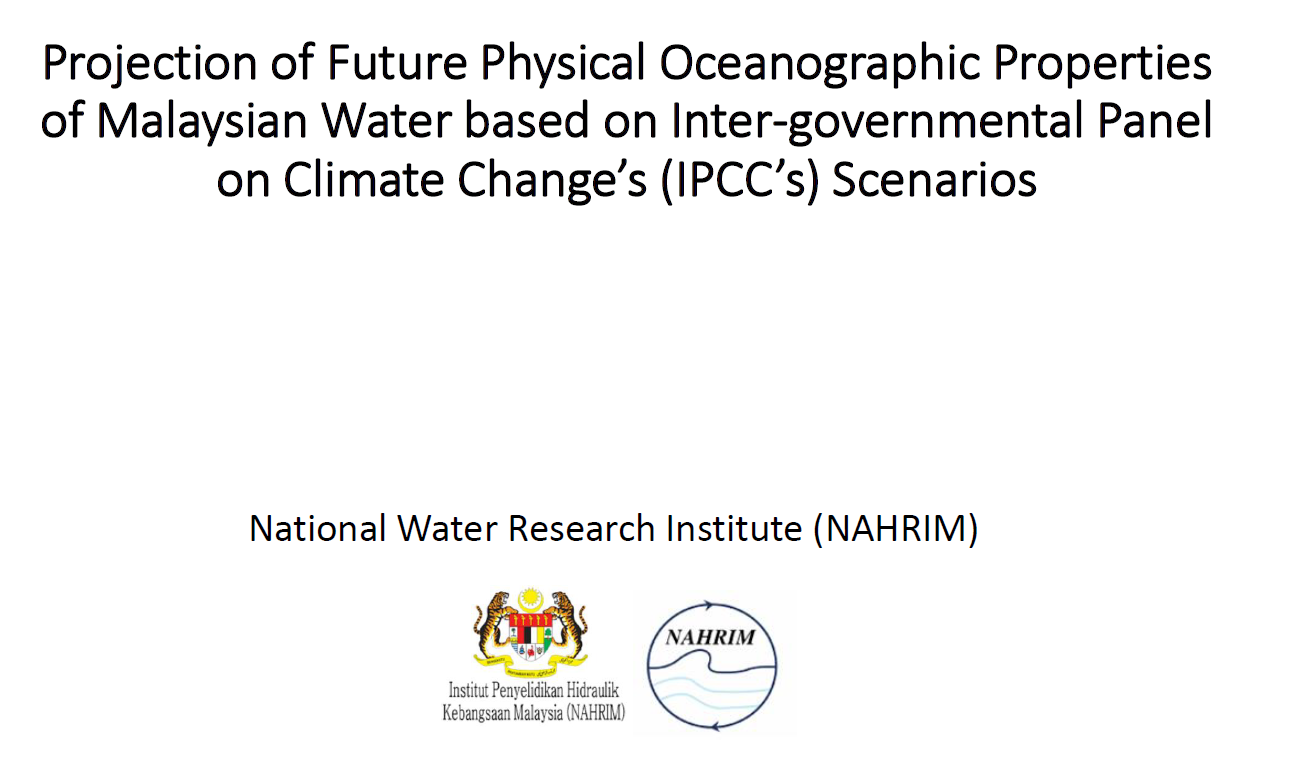 Thumbnail for Projection of Future Physical Oceanographic Properties of Malaysian Water based on Inter-governmental Panel on Climate Change’s (IPCC’s) Scenarios
