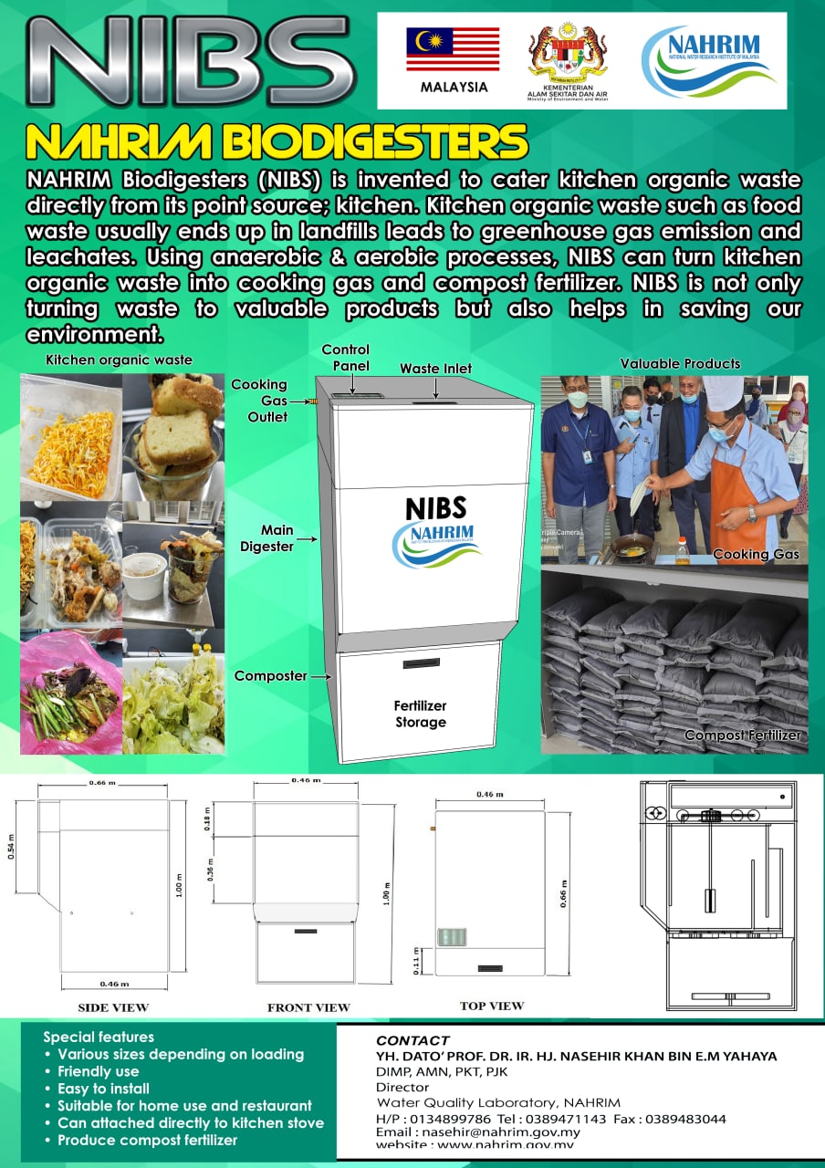 Thumbnail for NAHRIM INTELLIGENT BIODIGESTER SYSTEM FLYER