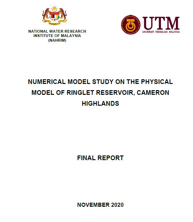 Thumbnail for NUMERICAL MODEL STUDY ON THE PHYSICAL MODEL OF RINGLET RESERVOIR, CAMERON HIGHLANDS