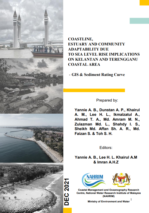 Thumbnail for HYDRODYNAMIC MODEL AND POTENTIAL RISK MAP ON SEDIMENT  TRANSPORT AT EAST COAST OF PENINSULAR MALAYSIA  (KELANTAN AND TERENGGANU)