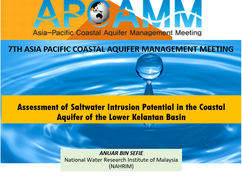 Thumbnail for Assessment of Saltwater Intrusion Potential in the Coastal Aquifer of the Lower Kelantan Basin