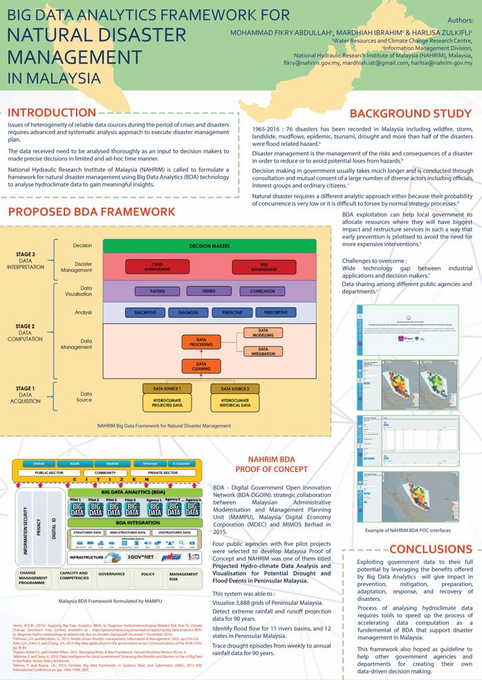 Thumbnail for Big Data Analytics Framework for Natural Disaster Management in Malaysia [POSTER]