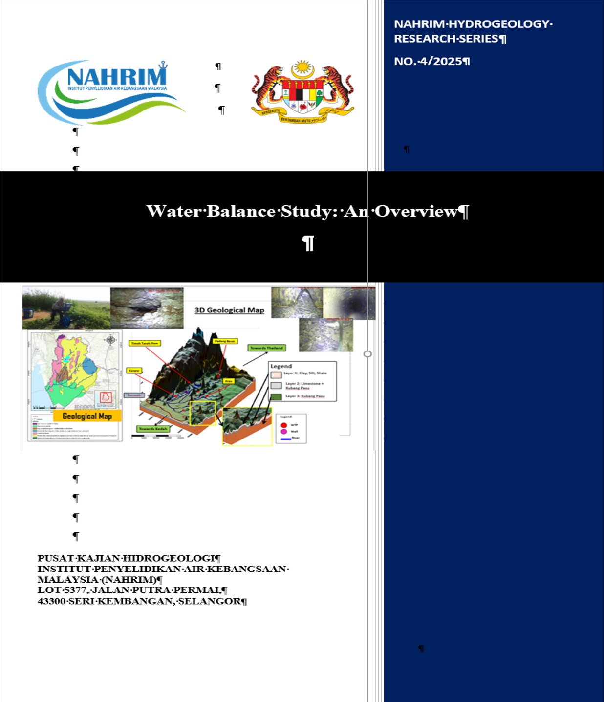 Thumbnail for Water Balance Study: An Overview