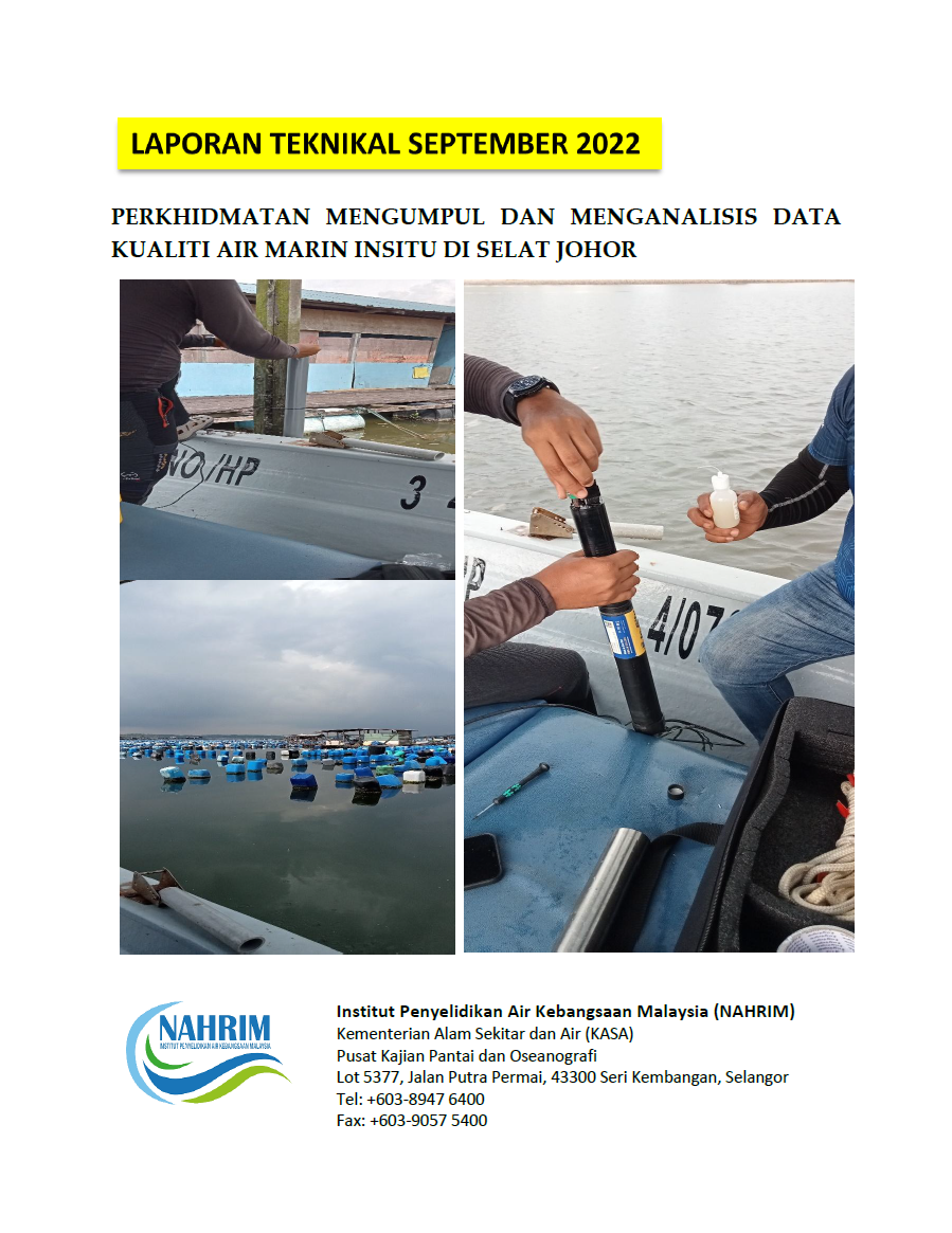 Thumbnail for MENGUMPUL DAN MENGANALISIS DATA KUALITI AIR MARIN INSITU DI SELAT JOHOR