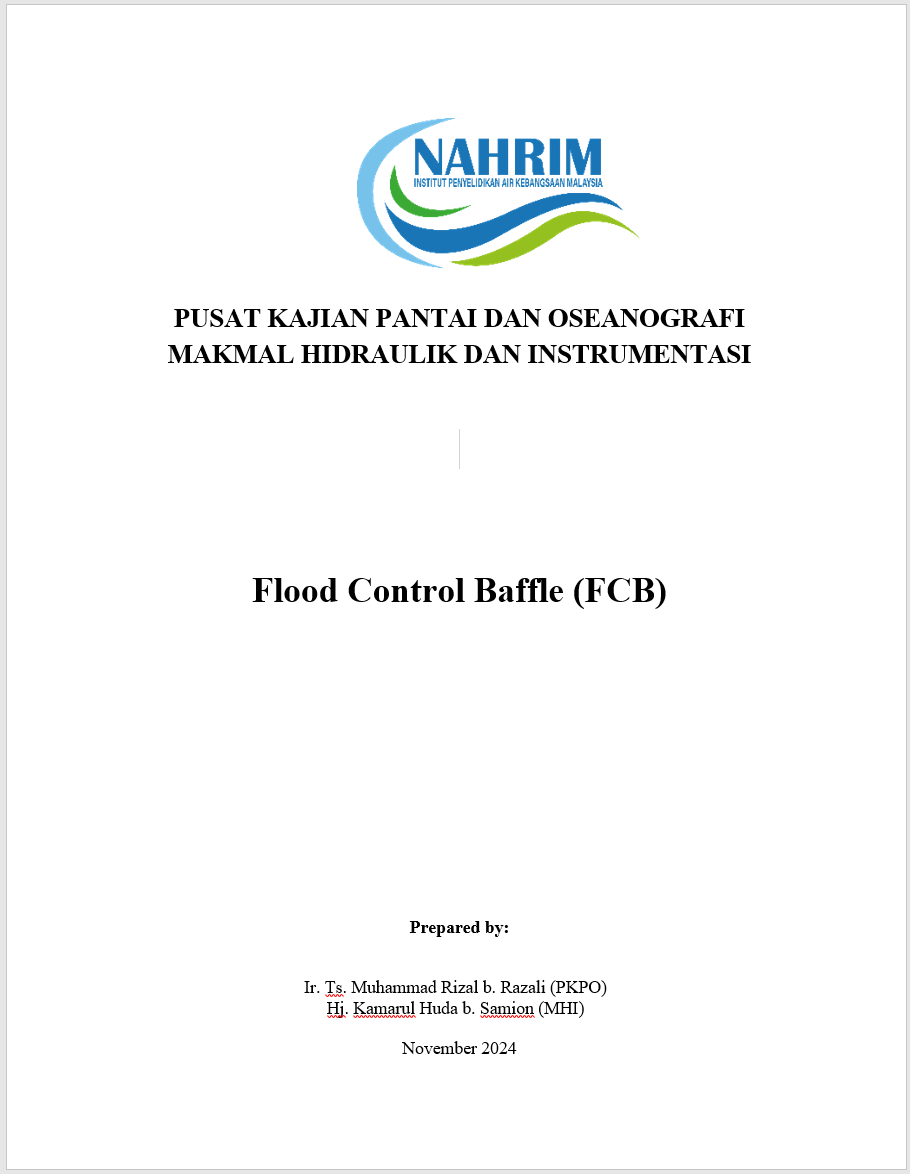 Thumbnail for Flood Control Baffle (FCB)