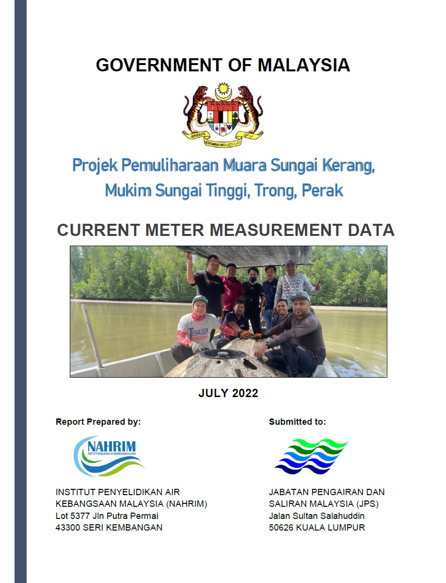 Thumbnail for Projek Pemuliharaan Muara Sungai Kerang, Mukim Sungai Tinggi, Trong, Perak : Current Meter Measurement Data