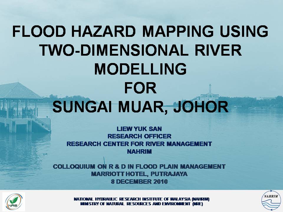 Thumbnail for Flood Hazard Mapping Using Two-Dimensional River Modelling For Sungai Muar, Johor