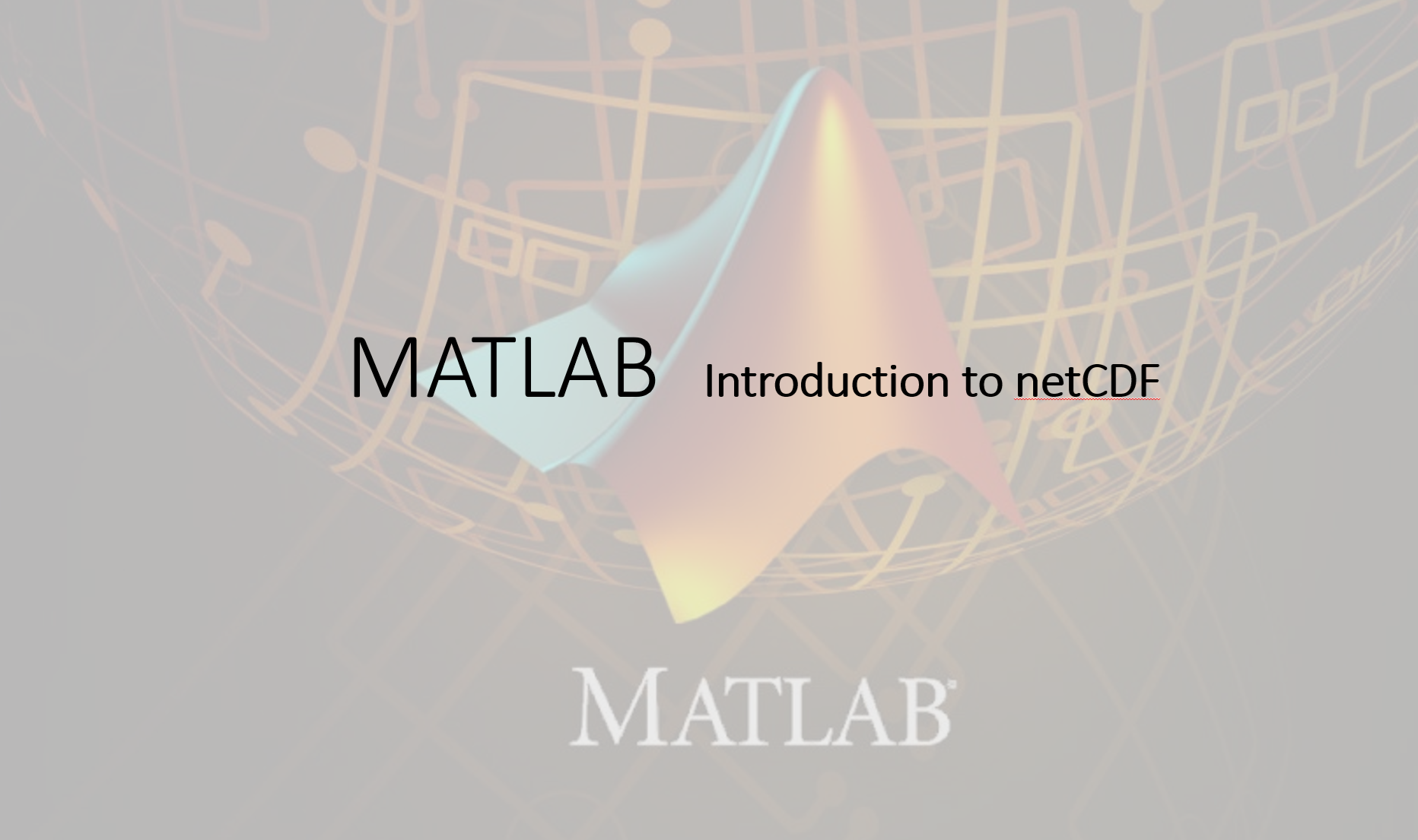 Thumbnail for MATLAB TRAINING COURSE: INTRODUCTION