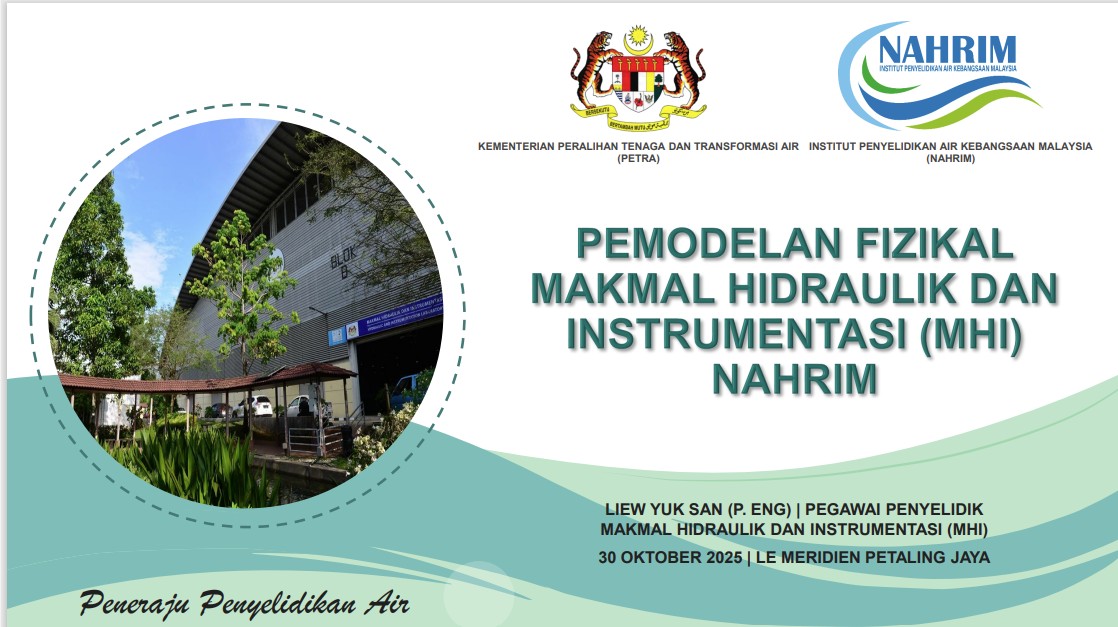 Thumbnail for Pemodelan Fizikal Makmal Hidraulik dan Instrumentasi (MHI) NAHRIM